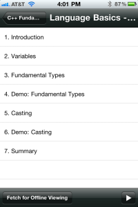 iPhone screen 1
