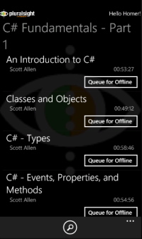 Windows Phone screen 1 Windows Phone screen 1