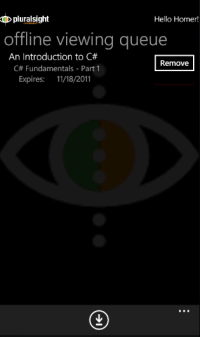 Windows Phone screen 4 Windows Phone screen 4